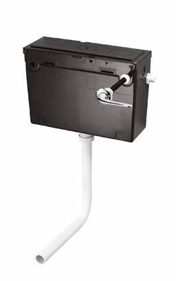 Plumb Center CONCEALA Cistern and Lever 4.5 or 6L B88190 S361767 Components pre-fitted Single 4.