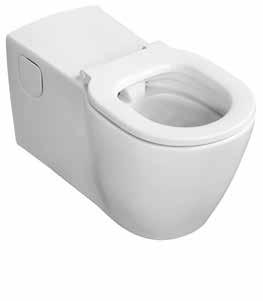 Repair, Maintenance and Improvement Commercial Plumbing Solutions CONCEPT FREEDOM Elongated Wall Hung Bowl (75cm Projection) C04157 E819701 180 Commercial and domestic use From the extensive Concept
