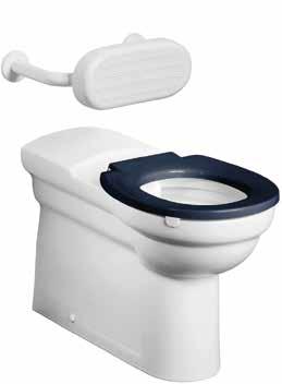 Repair, Maintenance and Improvement Commercial Plumbing Solutions CONTOUR 21 46cm High Rimless Back-To-Wall WC Bowl - 75cm Projection (Old Code S3053) J23380 S311601 Commercial and domestic use