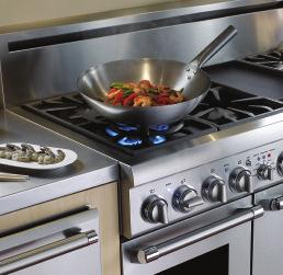 It creates a perimeter that s 56% longer than a round burner of the same diameter, which allows for the inclusion of more flame