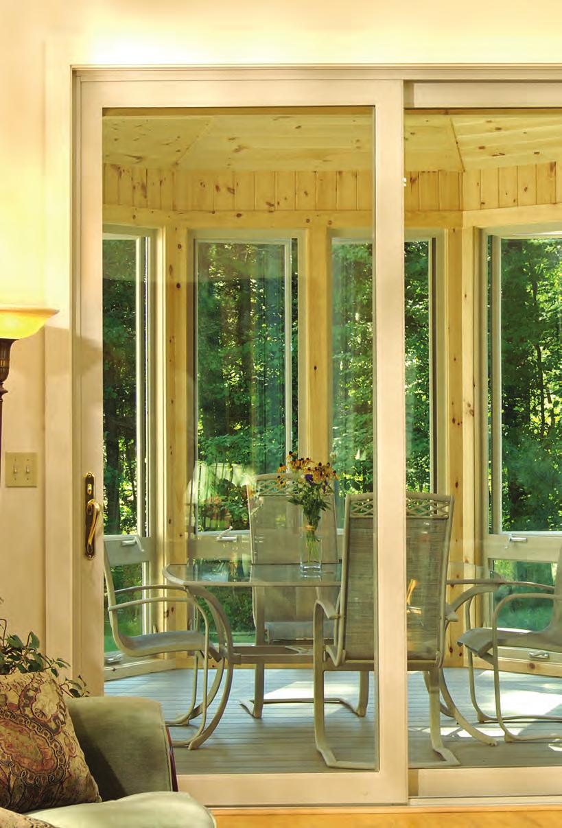 comfort & energy savings Sliding Doors A Beautiful View Paradigm Sliding doors are the perfect complement to your home s unique character and the