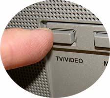 Set TV Video Input Turn On both TV and DVD player Press TV/VIDEO or INPUT button on the remote or front of TV and select Video 1 input on the TV.