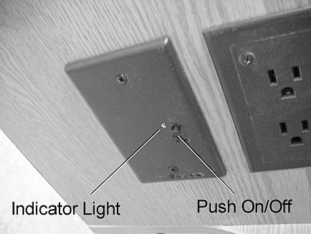 SECTION 8 ENTERTAINMENT CAUTION An indicator light will glow when the switch is on and the signal amplifier is active. Always align directional handle to DOWN position before lowering.