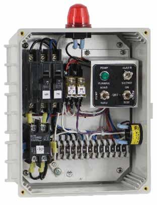 CONTROL PANELS SPI SINGLE-PHASE SIMPLEX DEMAND CONTROL PANELS SINGLE-PHASE SIMPLEX Available in 120/208/240VAC-1PH models 4X rated durable, weather-resistant enclosure with mounting feet and