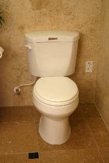 Round Bowl Toilet Included Based on Plan 