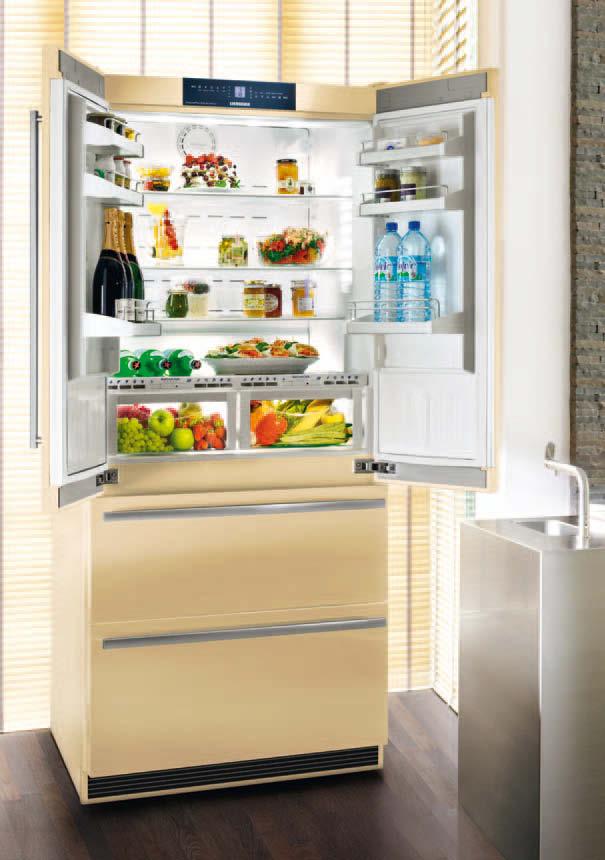 Or the two BioFresh drawers, which keep food fresh for significantly longer.
