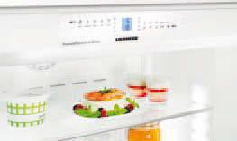 Built-in Extra-wide BioFresh food storage centre: ECBN 6156 The new 91-cm-wide, built-in BioFresh fridge-freezer ECBN 6156 Plus (net capacity 71 litres) is a real eyecatcher!