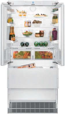 Fridge-freezers for integrated use Fridge-freezers for integrated use ECBN 656 Plus 91 03 ECBN 6156 Plus ECBN 5066 Plus 91 03 76 03 Energy efficiency class Energy consumption year / hrs ¹ Total net