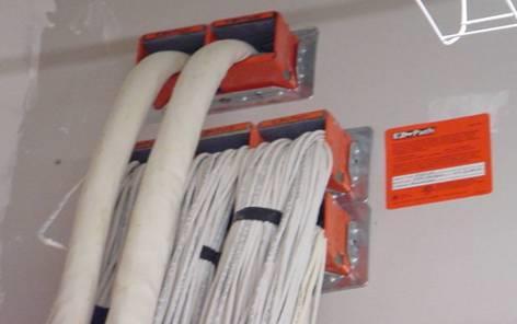 Most Firestop Manufactures Have A Cable Management Solution Products like these provide a long term