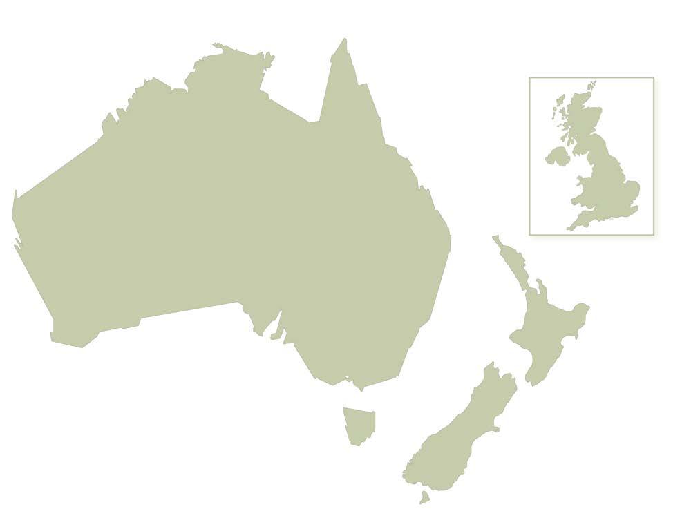 Geographical presence As at 30 June 202 Insurance 2 3 UK 4 2 2 5 2 2 2 8 5 7 7 Lumley Insurance (Australia)