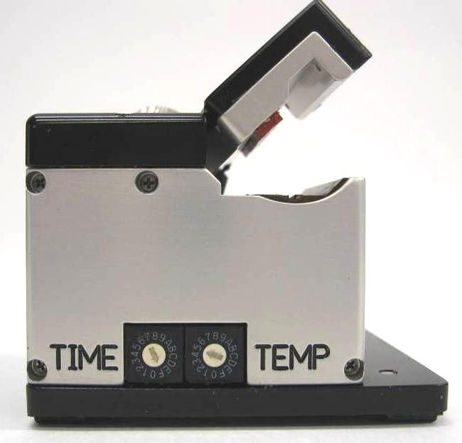 Time & Temperature Adjustment For some coating types you may need to adjust the Temperature and Time settings to insure the proper stripping of fiber.