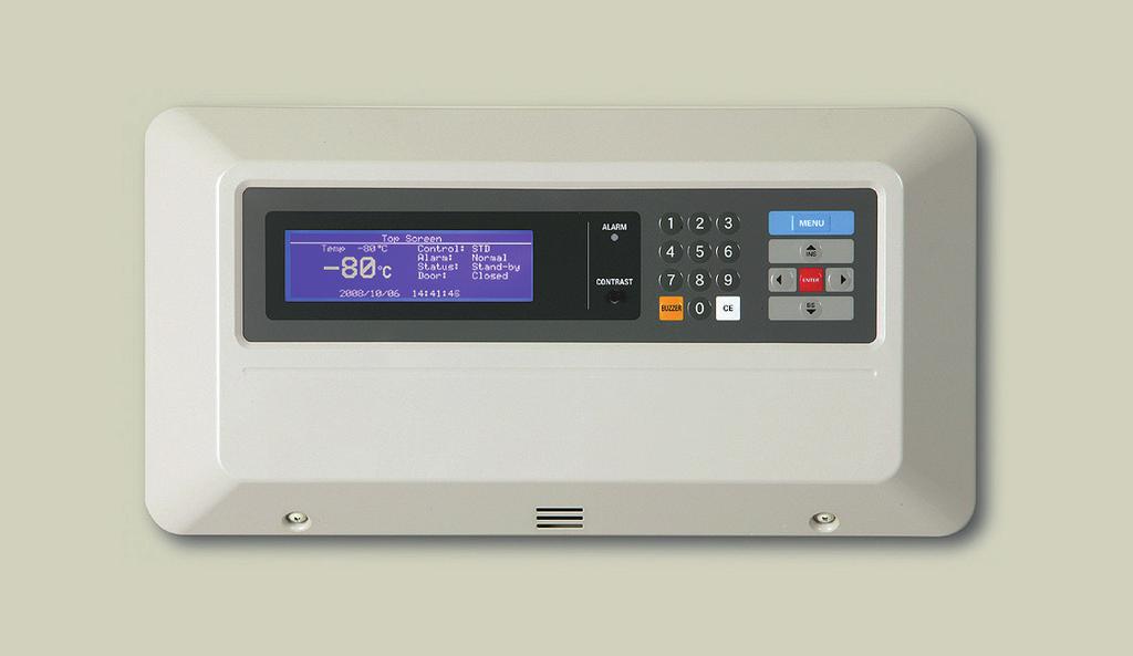 9 1 1 An integrated microprocessor controller with LCD information center to simplify all freezer functions.