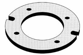 Plastic Flange For 3 or 4 cast iron, brass, plastic and steel/plastic combo