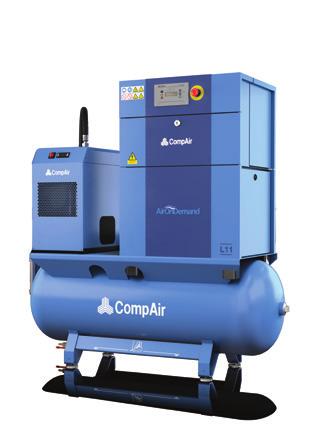Combined air/oil cooler Equipped with a bypass for rapid warm-up and control of the oil temperature, reducing wear,