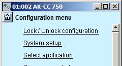 Configuration - continued Set plant type 1. Go to Configuration menu 3-