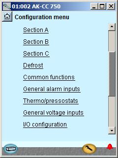 Configuration - continued Setup separate thermostat functions 1. Go to Configuration menu 2. Select Thermostats 3.