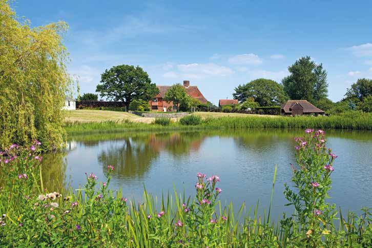 SITUATION Spring Place is situated between the popular villages of Plaxtol, Shipbourne and Hadlow, in a conservation area and an Area of Outstanding Natural Beauty.