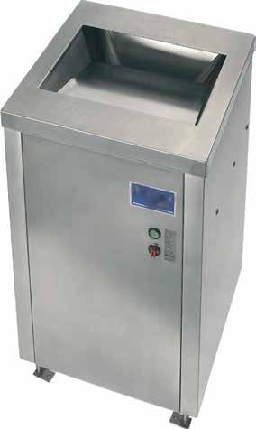 FOOD WASTE GRINDERS Waste management equipment for the