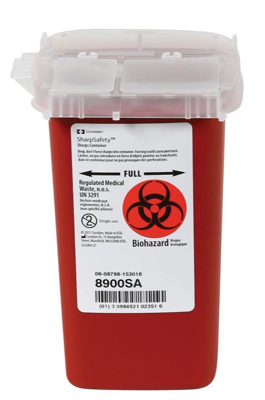SHARPS It is illegal in Oregon to dispose of syringes and other medical sharps in the garbage.