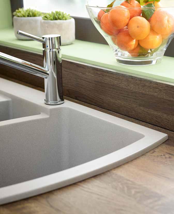 2 Tuscan sink and tap collection The Tuscan collection offers an extensive choice of stunning sinks and taps.