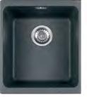 x 400W x 200D mm Product Code: 1250003 KBG 110-50 ONYX Sink Dimensions: 540L x 440W mm Bowl