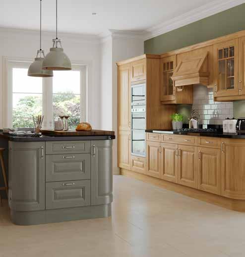 Carnegie A British country classic with outstanding quality. This Ash door boasts a beautiful palette of painted colours or traditional Lancaster Oak.