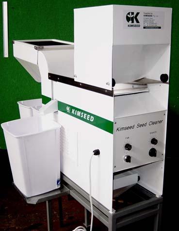 It has been shown to provide a cleaner sample with a production rate four times better than comparable machines (up to 150kg an hour based on wheat).
