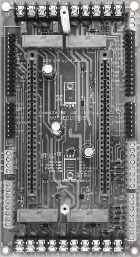 The Expander Board can also accommodate (2) Alarm B Notification Control cards (AE-91) with (1) Notification Appliance circuit per card.