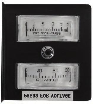 Option P - Battery Charger Status Meters DESCRIPTION: An available numerical indication of battery status may be provided with Battery Charger Status Meters.
