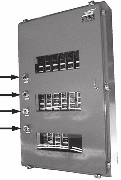Option Z - External key Operated Switches DESCRIPTION: Option Z consists of four (4) externally mounted key operated switches.