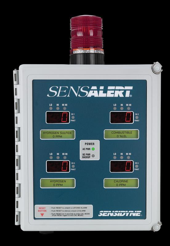 SensAlert 4-Channel Controller Four channel controller with smart features for SensAlert family transmitters.