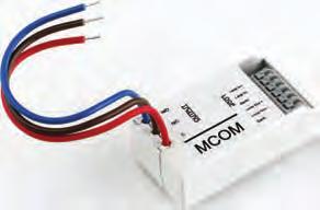 The MCOM is a single output, soft addressed, micro interface, incorporating integral short circuit isolators. It is extremely compact and therefore ideal for incorporation into other equipment.