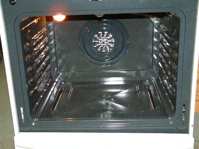 New wide oven cavity