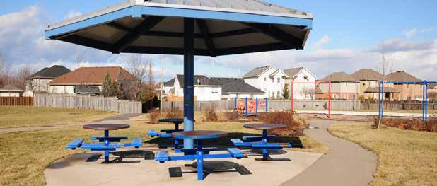 5.2.. Street Furniture Street furniture consists of the benches and seats, waste receptacles, shelters, fountains, weather protection, etc.