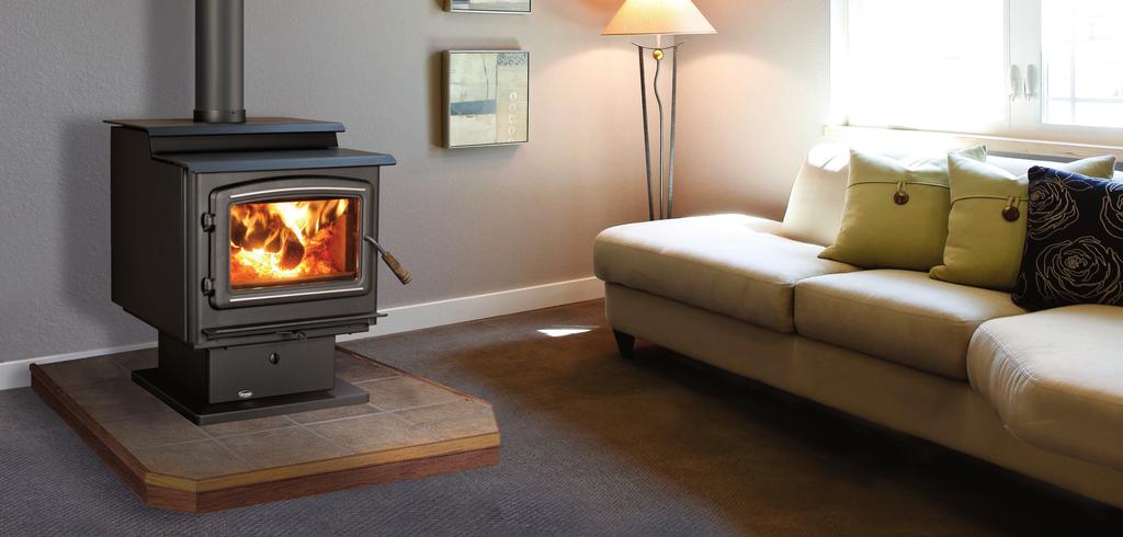 The EXTRA LARGE WOOD STOVE Features of the