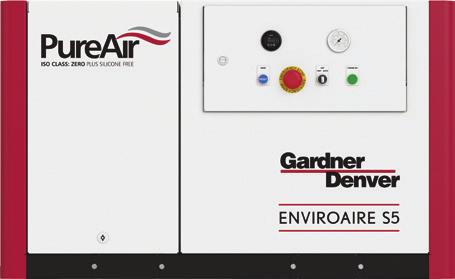 The optional Deluxe HMI control from Gardner Denver has easy to use navigation and friendly graphics that deliver interactive and intuitive information at your fingertips.