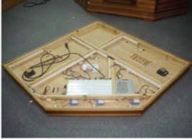 Figure 20 H. Installing the ROOF PANEL 1. The side with the power supply box faces upward. 2. The edge nearest the power supply is the front of the ROOF PANEL.
