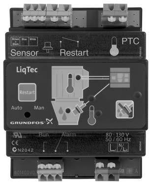 L1 L2 L3 N Sensor K1 External restart T+ T+ T+