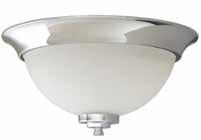 Uses A19 bulbs up to 60 watts each Mounting hardware included FLUSH-MOUNT CEILING LIGHT