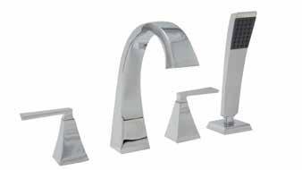 MIR674164 40 All Mirabelle faucets have a lifetime limited warranty and meet the following standards: ANSI: A112.18.