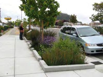 Streetscape enhancements will help improve the atmosphere and character of the