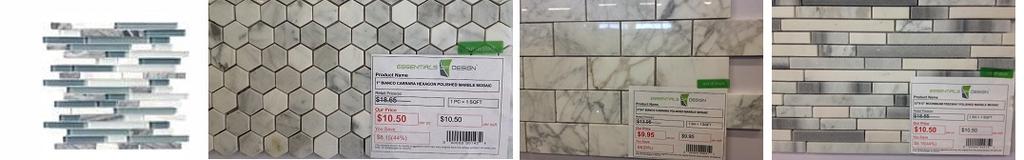 Replace your current backsplash with an updated version like the one in the picture I gave you.