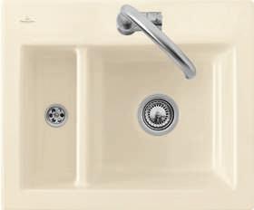 SUBWAY 60 XM For surface-mounted installation Minimum width of undersink cabinet: 60 cm Compatible with all soap dispensers on page 86 BUILT-IN SINKS Ref.