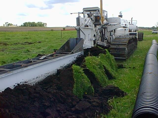Agronomy 105 4 Tile drainage Systems of underground clay, cement or perforated plastic tubing tile are designed to remove excess water from crop fields, and they usually provide an effective means of
