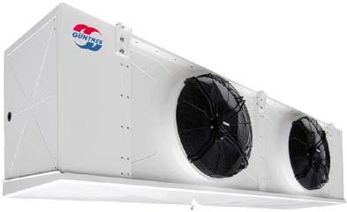 Cubic Vario GHN / GHF Air cooler for industrial refrigeration with cubic design for a wide range of applications 4 240 kw Advantages --Robust design --Suction fans, wide air throw --Large variety of