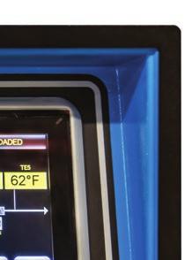 The color LCD graphic display and state-of-the-art touchscreen