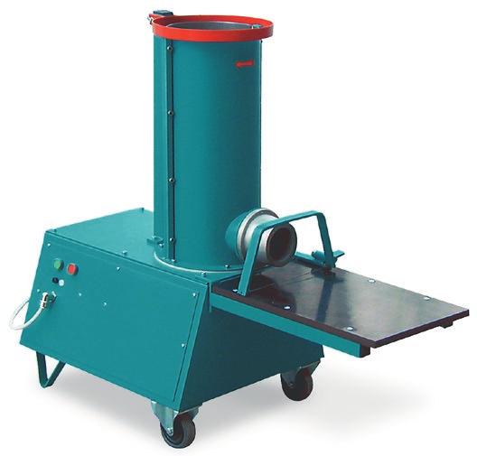 Special features of the HMT 500: Aluminium wheel-head, diameter 340 Wheel-head equipped with device for quick change MDF wooden batts Quiet and powerful high-torque drive, foot pedal for fl exible