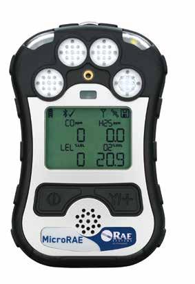 MicroRAE Wireless 4-Gas Monitor The MicroRAE four-gas portable detector brings enhanced user-friendliness and flexibility to wireless gas detection.
