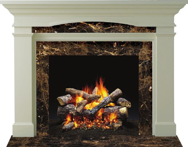 SELECT A MANTEL SYSTEM Complete your SlimLine with distinctive style.