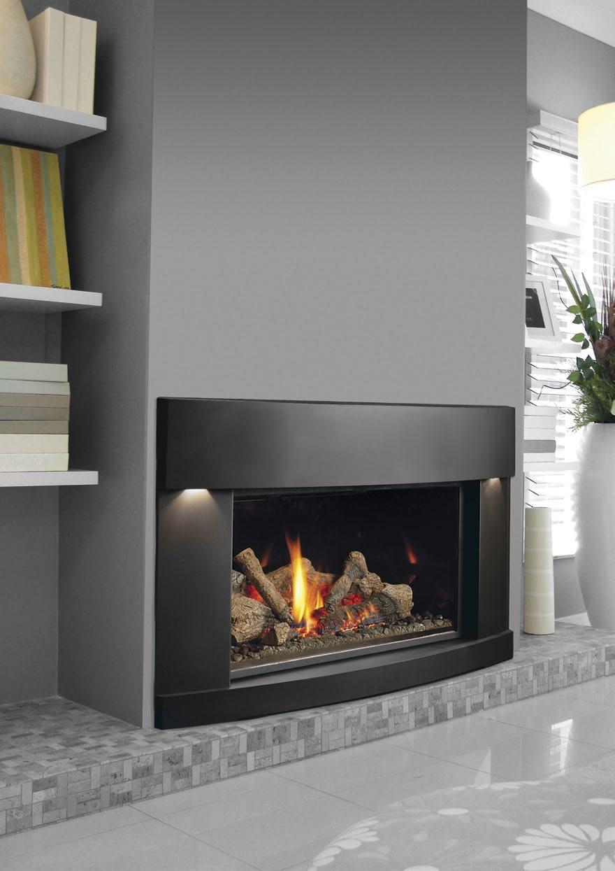 DVL GS2 Direct Vent Gas Fireplace Insert The Lopi DVL GS2 GreenSmart Direct Vent Large insert will turn your inefficient fireplace into a convenient source of gas heat.